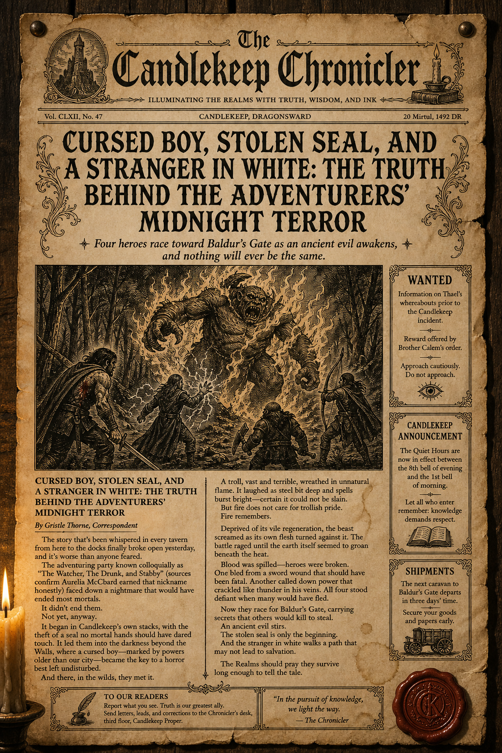 Tavern Board preview