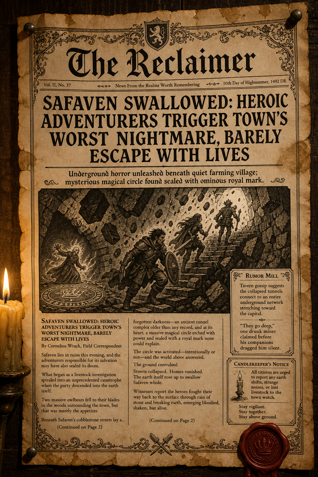 Tavern Board preview